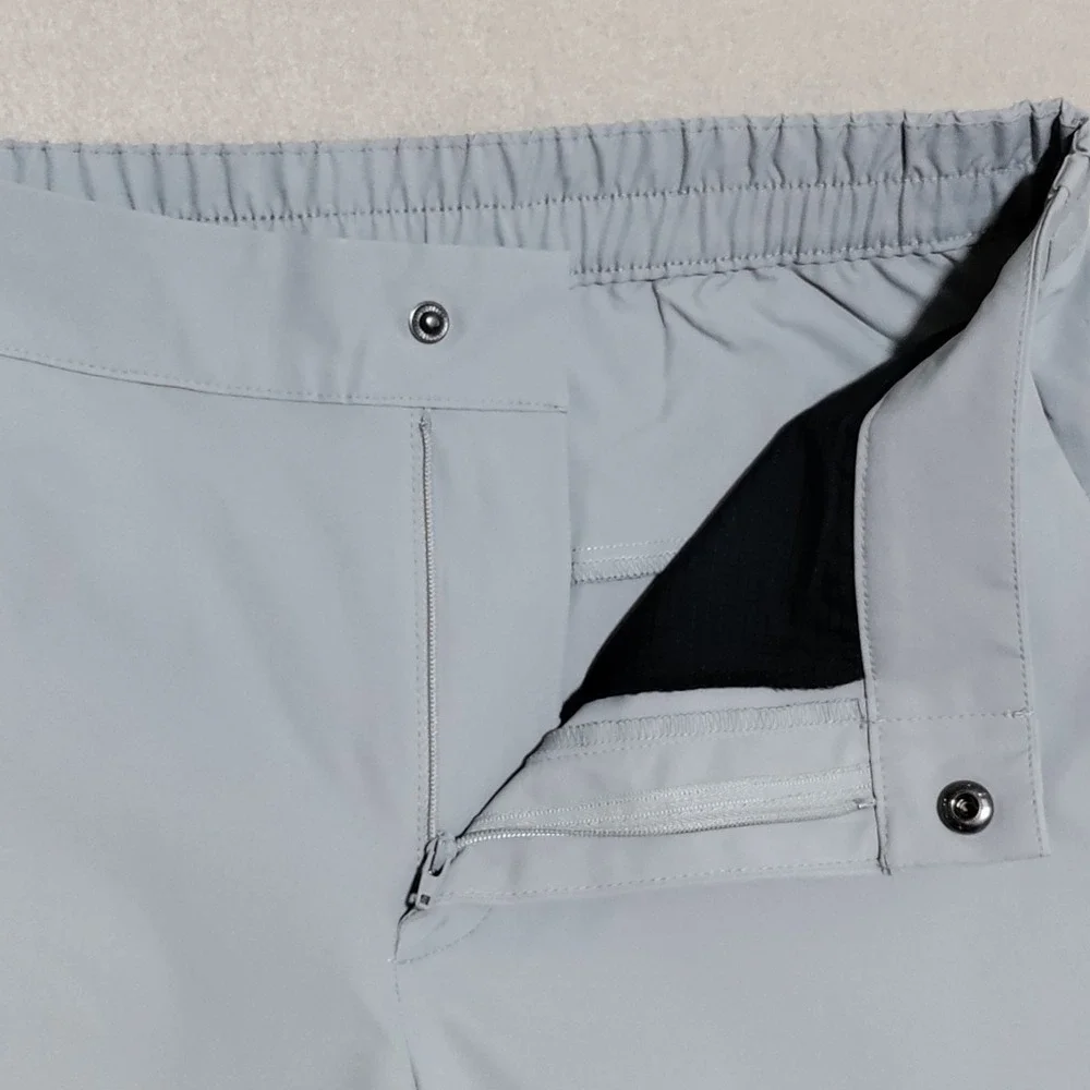 Banana Republic Mens Motion Tech‎ Hybrid Pants 30x29 Light Grey Water Repellant